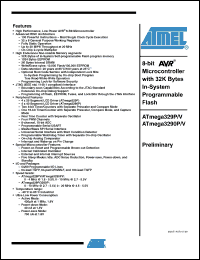 Click here to download ATmega329P-20AU Datasheet