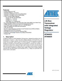 Click here to download ATA6623-TAPY Datasheet