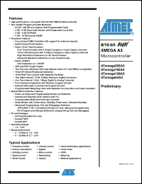 Click here to download ATXMEGA256A3_09 Datasheet