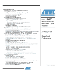 Click here to download AT90SCR100LSD-Z1T Datasheet