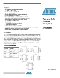 Click here to download AT24C256B-PU Datasheet