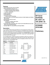 Click here to download AT25080B-W-11 Datasheet
