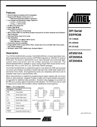 Click here to download AT25010A_06 Datasheet