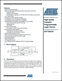 Click here to download ATF750LVC_08 Datasheet