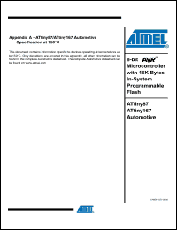 Click here to download ATtiny167-15MD Datasheet
