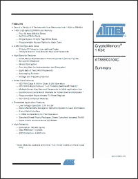 Click here to download AT88SC0104C-MPTG Datasheet