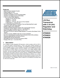 Click here to download ATA6622-PGPW Datasheet
