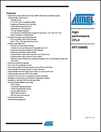 Click here to download ATF1508RE Datasheet