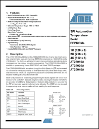 Click here to download AT25010A_09 Datasheet