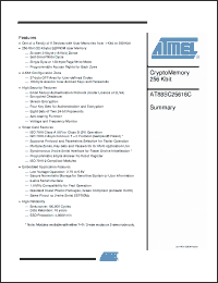 Click here to download AT88SC25616C-MJTG Datasheet