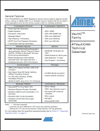 Click here to download ATVAULTIC460 Datasheet