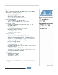 Click here to download AT88SC1616C-MPTG Datasheet