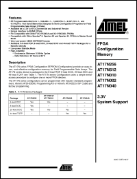 Click here to download AT17N256_07 Datasheet