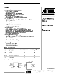 Click here to download AT88SC0204C_07 Datasheet