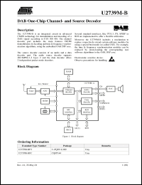 Click here to download U2739M-BFT Datasheet