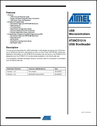 Click here to download AT89C5131A_08 Datasheet