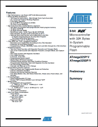 Click here to download ATMEGA325P_07 Datasheet