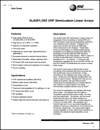 Click here to download ALA202 Datasheet