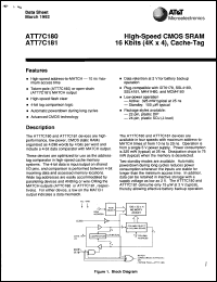 Click here to download ATT7C180J12 Datasheet