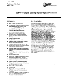 Click here to download DSP1610-25FL Datasheet