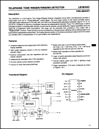 Click here to download LB1004AC Datasheet