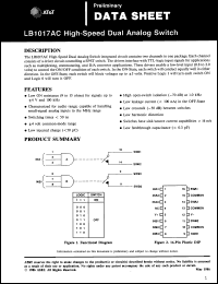 Click here to download LB1017AC Datasheet