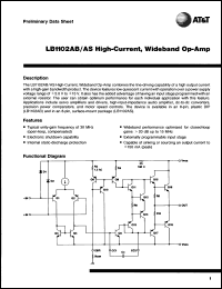 Click here to download LB1102AB Datasheet