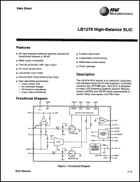Click here to download LB1276CP Datasheet