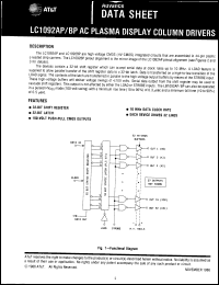 Click here to download LC1092BP Datasheet