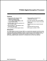 Click here to download T7000A-PC Datasheet