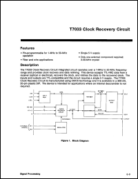 Click here to download T7033PC Datasheet