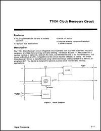 Click here to download T7034PC Datasheet