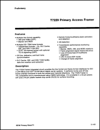 Click here to download T7229PC Datasheet