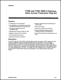 Click here to download T7261MC Datasheet