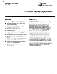 Click here to download T7351FC Datasheet