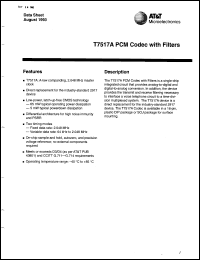 Click here to download T7517A-PE Datasheet