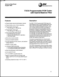 Click here to download T7570ML2 Datasheet