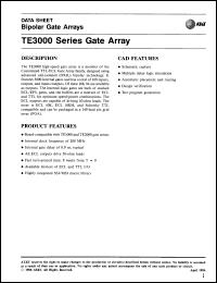 Click here to download TE3000DIE Datasheet