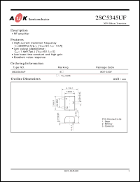 Click here to download 2SC5345UF Datasheet