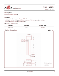 Click here to download 2SA1979M Datasheet