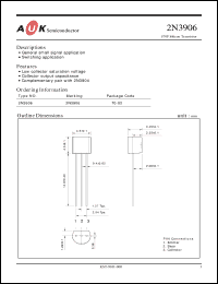 Click here to download 2N3906 Datasheet