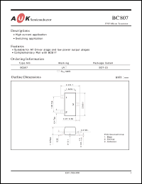 Click here to download BC807 Datasheet