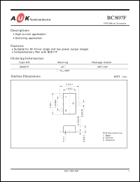 Click here to download BC807F Datasheet