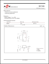 Click here to download BC846 Datasheet