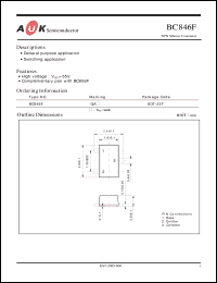 Click here to download BC846F Datasheet