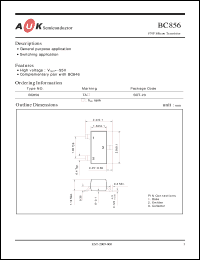 Click here to download BC856 Datasheet