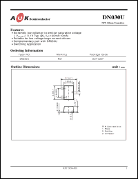 Click here to download DN030U Datasheet