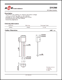 Click here to download DN500 Datasheet