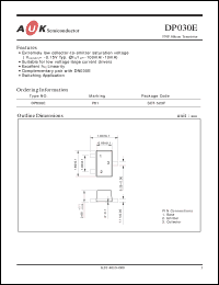 Click here to download DP030E Datasheet