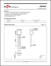 Click here to download DP050 Datasheet